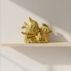 3 Golden Fish Sculpture – Royal Decor4
