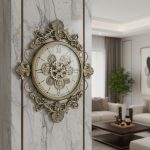 Antique Finish Gear Design Wall Clock2