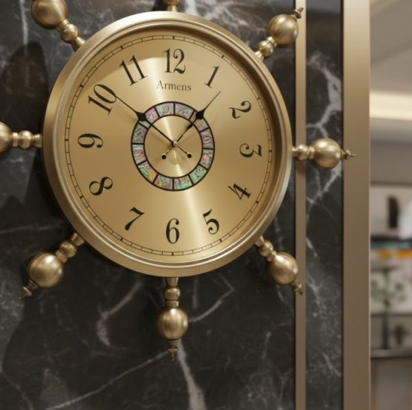 Antique Golden Nautical Design Wall