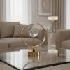 Crystal Ball and Golden Modern Vibe Round Desk Ornament3