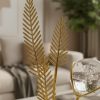 Crystal Stone Gold Leaf and Glass Vase Decorative Ornament2