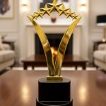 Custom Name Full Metal 7 Star Trophy Award1