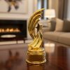 Custom Name Full Metal Wave Star Trophy Award4