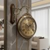 Double Sided Station Wall Clock2