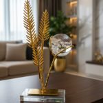 European Gold Crystal Stone Decorative Ornament3