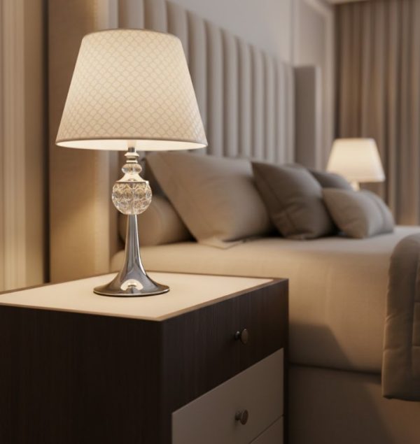 European Style Metal Crystal Decorative Table Lamp4
