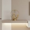 Gold Mini Desk Crystal Stone Decorative Ornament2