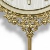 Golden Color Heavy Metal Pendulum Wall Clock56