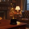 Golden Metal Celestial Statue Award on Fiber Base2