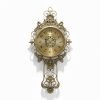 Premium Antique Golden Wall Clock Vintage