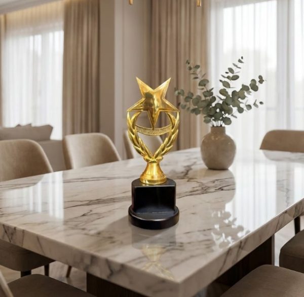 Star Custom Name Achievement Award (Premium Finish