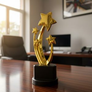 Stellar Performer Trophy – Metal 4 Star1