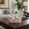 🦢 Modern Ceramic Swan Couple Gift Showpiece – Elegant Home Decor Accent4